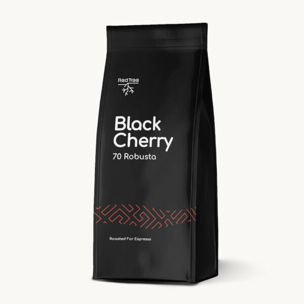قهوه‌ی بلک‌چری(۷۰٪ روبوستا)